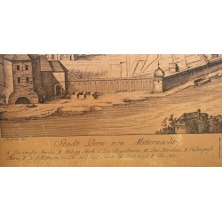 Gravure sur cuivre \"Bern\" par FENDRICH