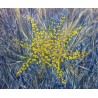 Tableau \"Myosotis\" signé NAM