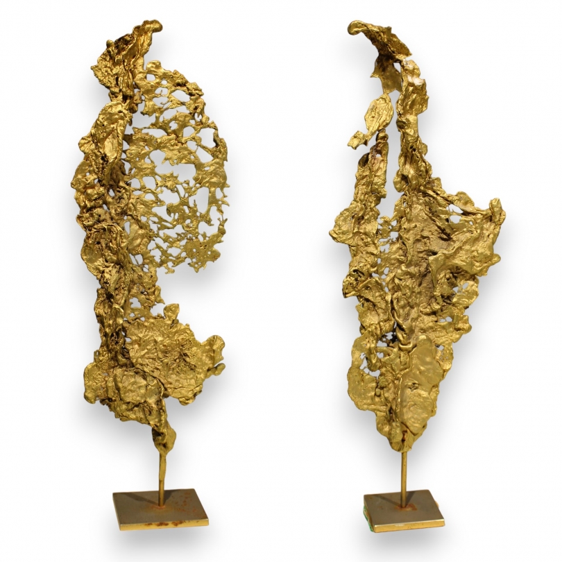 Paire de sculptures de Philippe Cheverny