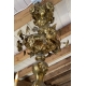 Lustre Napolèon III en bronze à 12 lumières