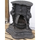 French cast iron stove, decora