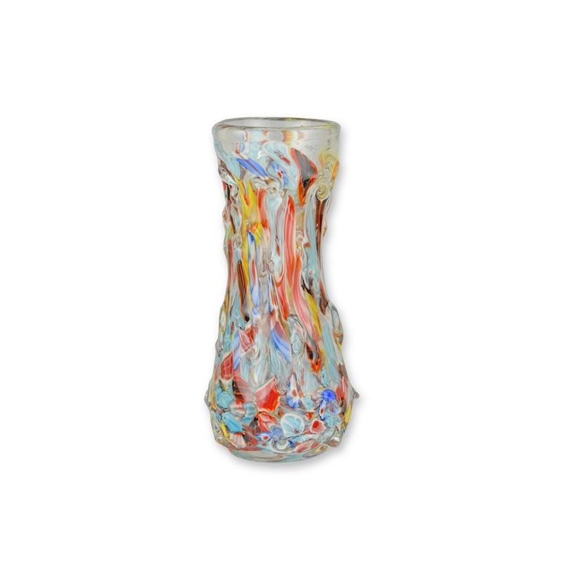 Vase en verre style Millefiori de Murano