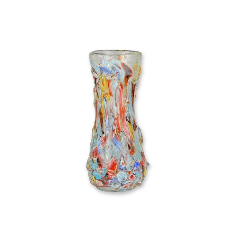 Vase en verre style Millefiori de Murano