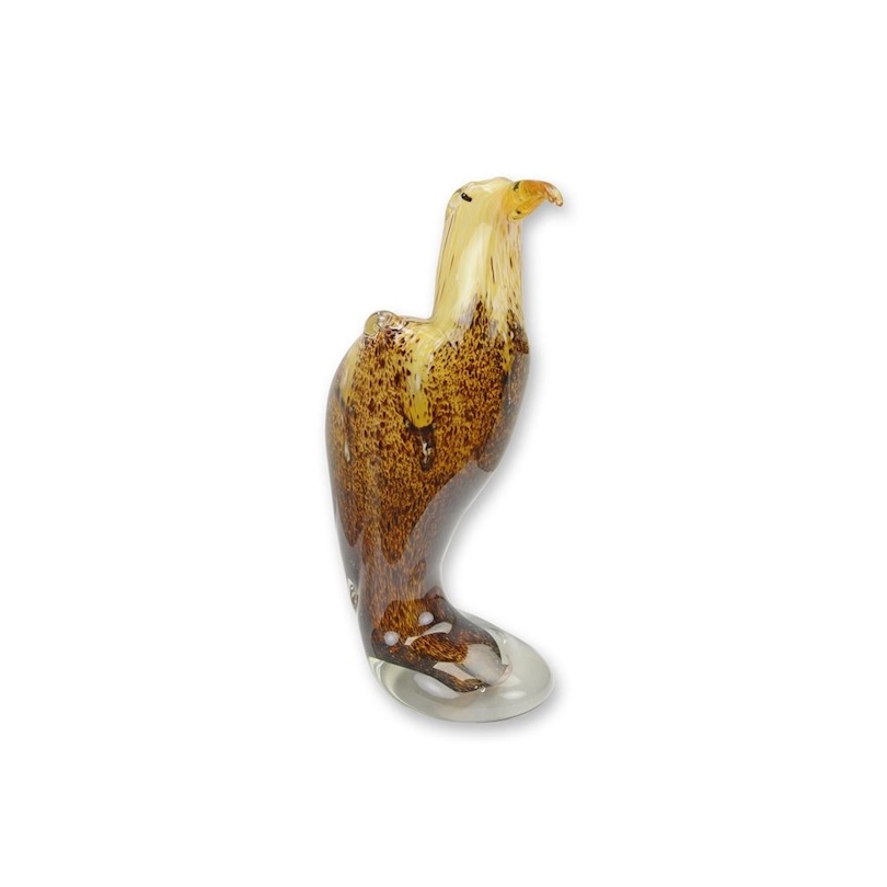 Sculpture en verre soufflé Aigle