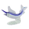 Sculpture en verre soufflé Marlin