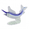 Sculpture en verre soufflé Marlin