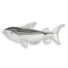 Sculpture en verre soufflé Requin