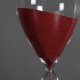 Sablier en verre - Rouge