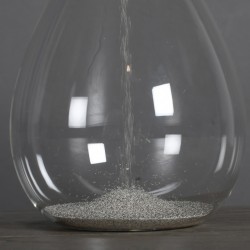 Sablier en verre - Blanc - 10 minutes