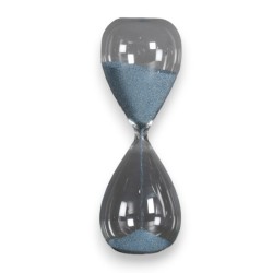 Sablier en verre - Bleu - 10 minutes