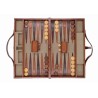 Havana leather backgammon case
