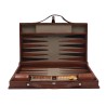 Havana leather backgammon case