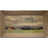Tableau \"Jura\" signé H. PICCOT 1941