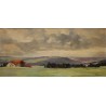 Tableau \"Jura\" signé H. PICCOT 1941