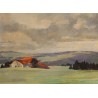 Tableau \"Jura\" signé H. PICCOT 1941
