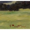Tableau \"Jura\" signé H. PICCOT 1941
