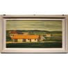 Tableau \"Jura\" signé J. GIRACCA 1964