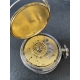 Pocket clock, signed Louis Hum