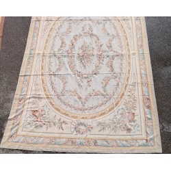 Louis XVI-style Aubusson carpet, design by Moinat SA – Antiques and interior design