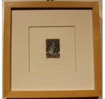 Gravure "Dasychira" signée Robert HAINARD