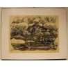 Engraving entitled ‘Sparrows’, signed by Robert HAINARD