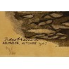 Engraving entitled ‘Sparrows’, signed by Robert HAINARD