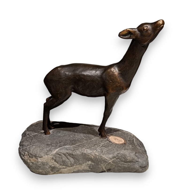 Bronze "Biche" de Charles REUSSNER