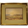 Aquarelle "Bord de mer"