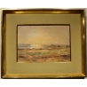 Aquarelle "Bord de mer"