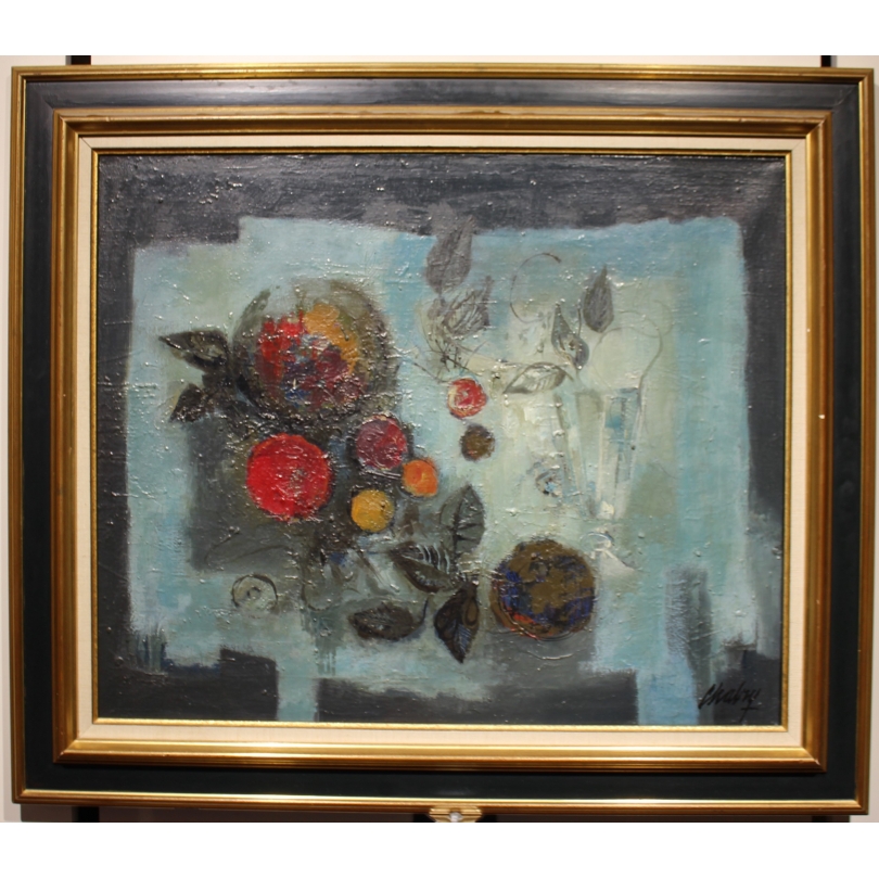 Tableau "Nature Morte" signé CHABRY