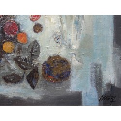 Tableau \"Nature Morte\" signé CHABRY