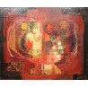 Tableau \"Nature Morte\" signé CHABRY