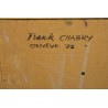Tableau \"Papillon\" signé CHABRY