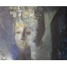 Tableau \"Visage\" signé CHABRY