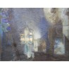Tableau \"Visage\" signé CHABRY