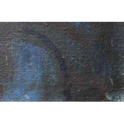 Tableau \"Visage\" signé CHABRY