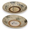 Paire d\'assiettes en porcelaine Bleu blanc