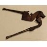 Betel cup in wrought iron and brass