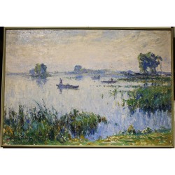 Tableau \"Etang\" signé