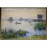 Tableau \"Etang\" signé