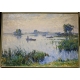 Tableau "Etang" signé