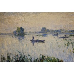 Tableau \"Etang\" signé