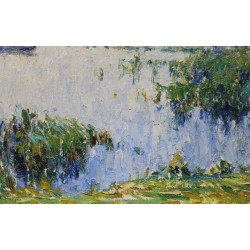 Tableau \"Etang\" signé