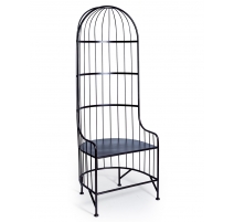 Fauteuil en forme de cage à oiseaux