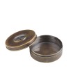 Navigation box with brass compass