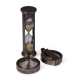 Coffret avec sablier, boussole et loupe