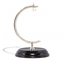 Support de globe ou montre en bois et laiton
