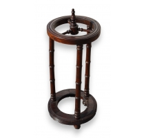 Porte parapluie rond en bois