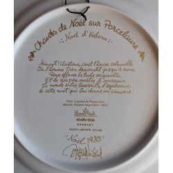 Assiette \"Noel d\'Adam\" de Rosenthal
