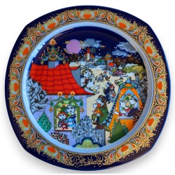 Assiette \"Noël blanc\" de Rosenthal